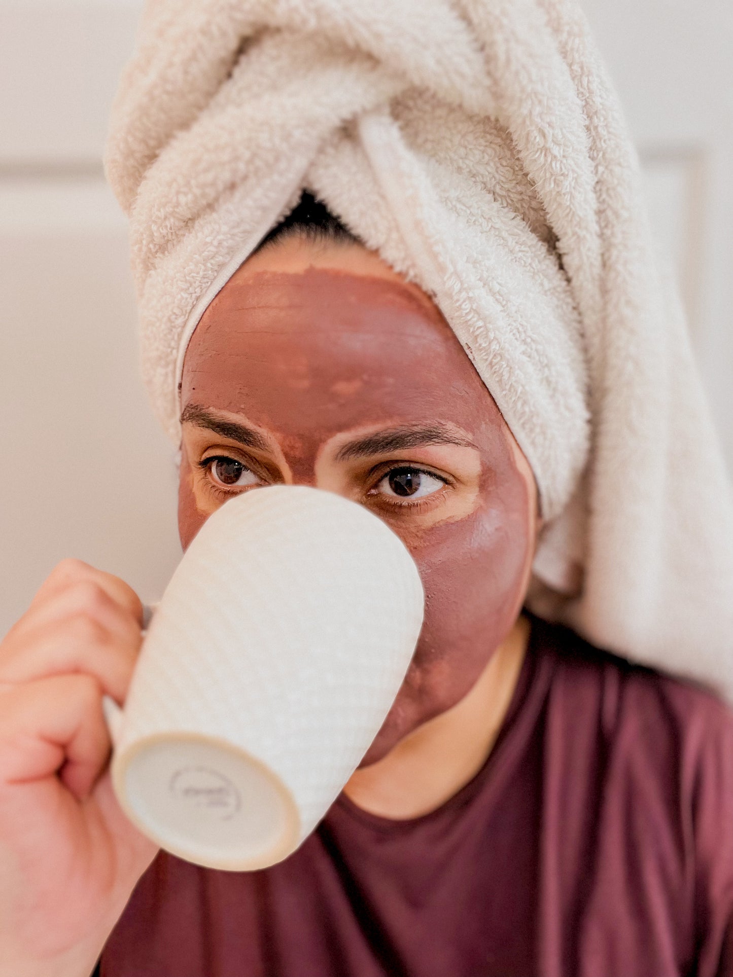 Purple Clay Facial Mask